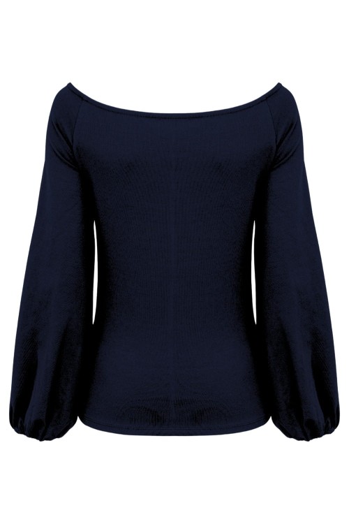 MORELLA z długimi rękawami Mediaval Blue tył.jpg