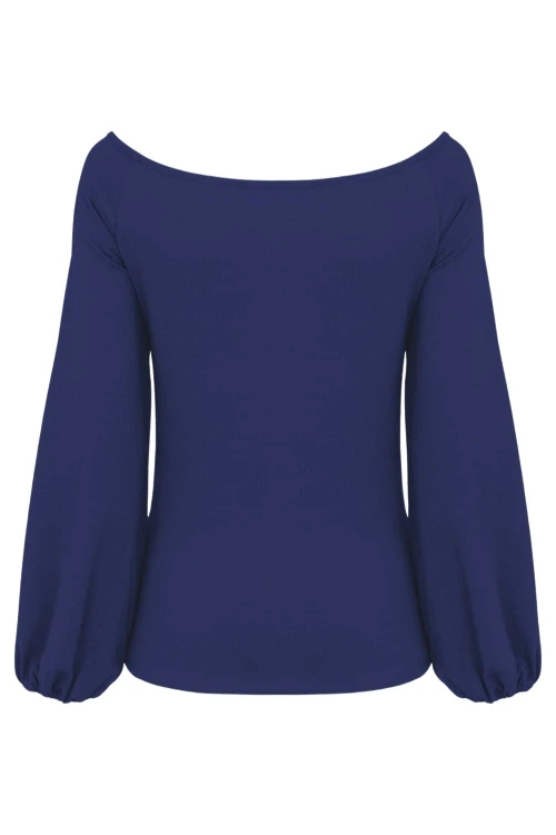 MORELLA z długimi rękawami Sodalite Blue tył.jpg