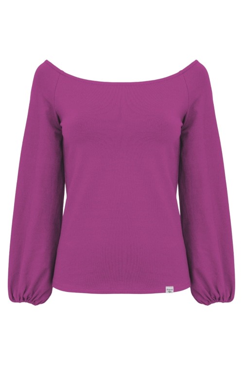 MORELLA z długimi rękawami Festival Fuchsia przód.jpg