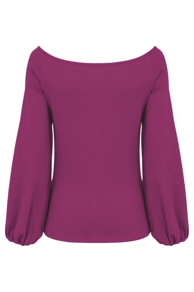 MORELLA z długimi rękawami Raspberry Radiance tył.jpg
