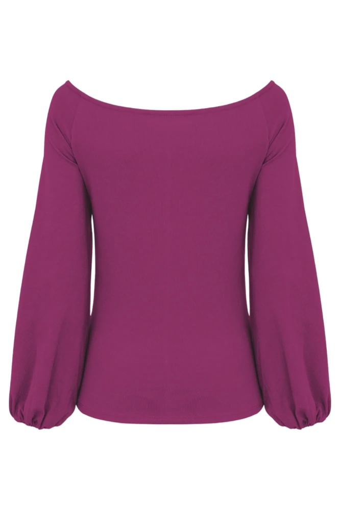 MORELLA z długimi rękawami Raspberry Radiance tył.jpg