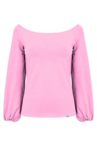 MORELLA z długimi rękawami Sea Pink przód.jpg