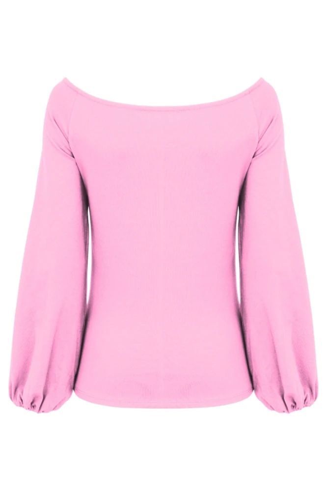 MORELLA z długimi rękawami Sea Pink tył.jpg