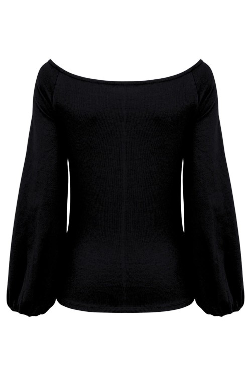 MORELLA z długimi rękawami Black tył.jpg