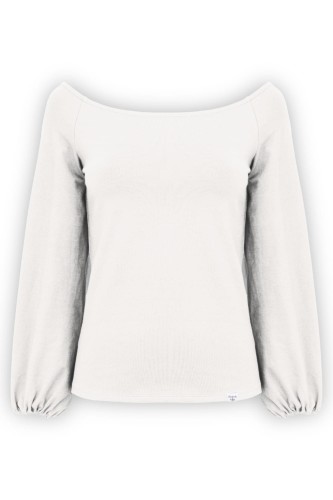 MORELLA z długimi rękawami Star White przód.jpg