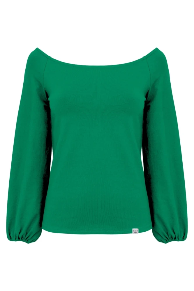MORELLA z długimi rękawami Deep Green przód.jpg
