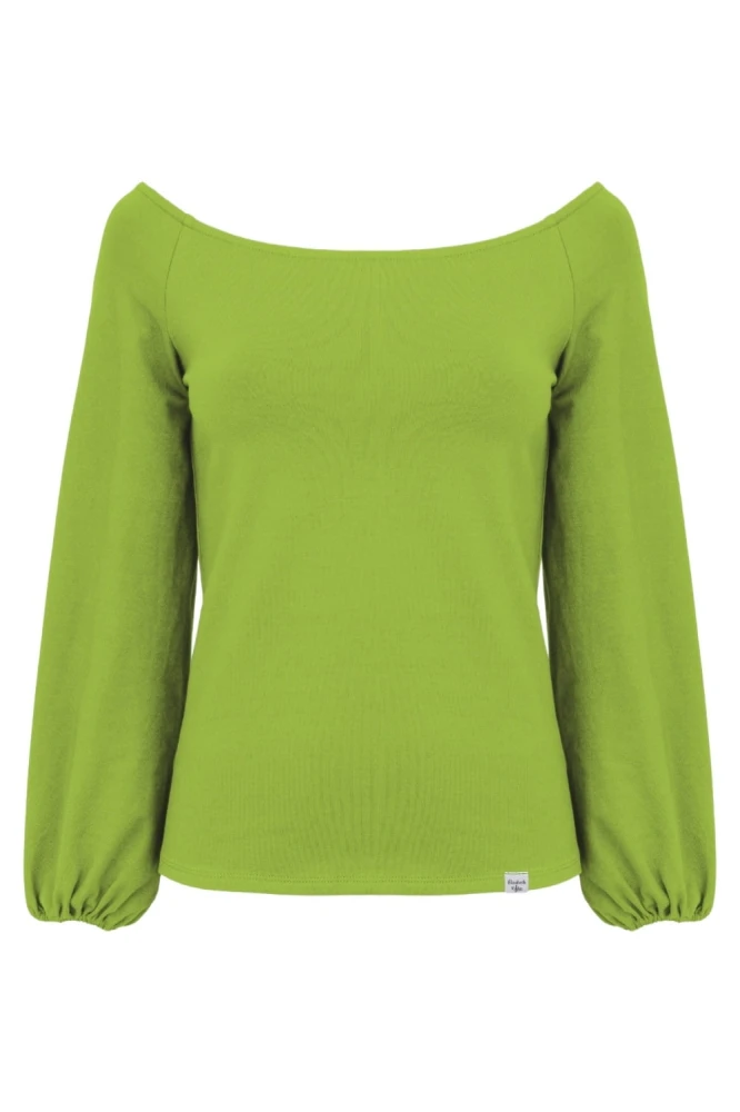 MORELLA z długimi rękawami Greenery przód.jpg