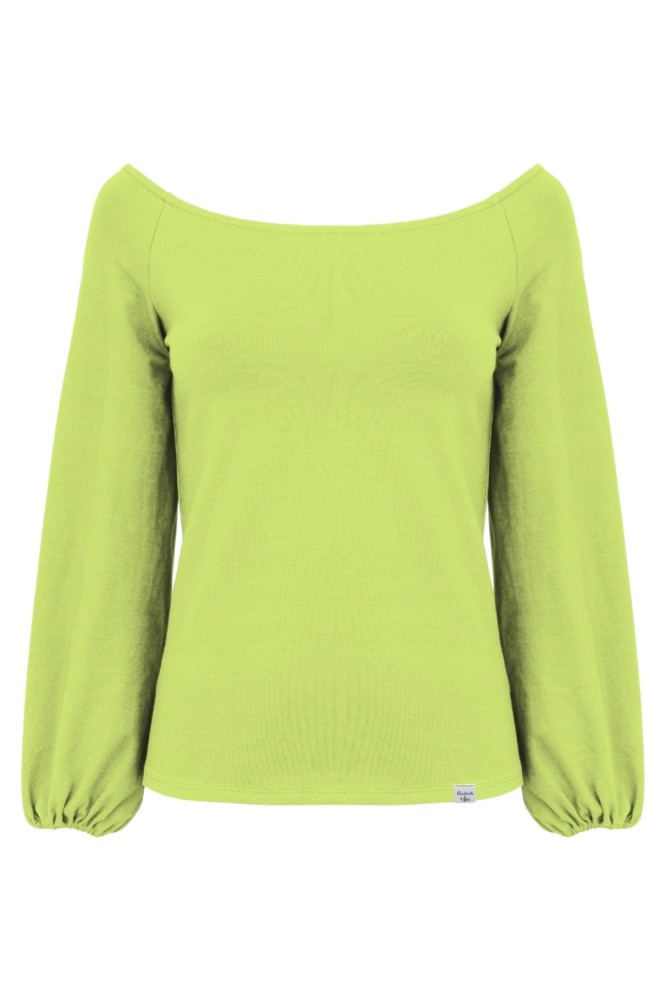 MORELLA z długimi rękawami Green Glow przód.jpg