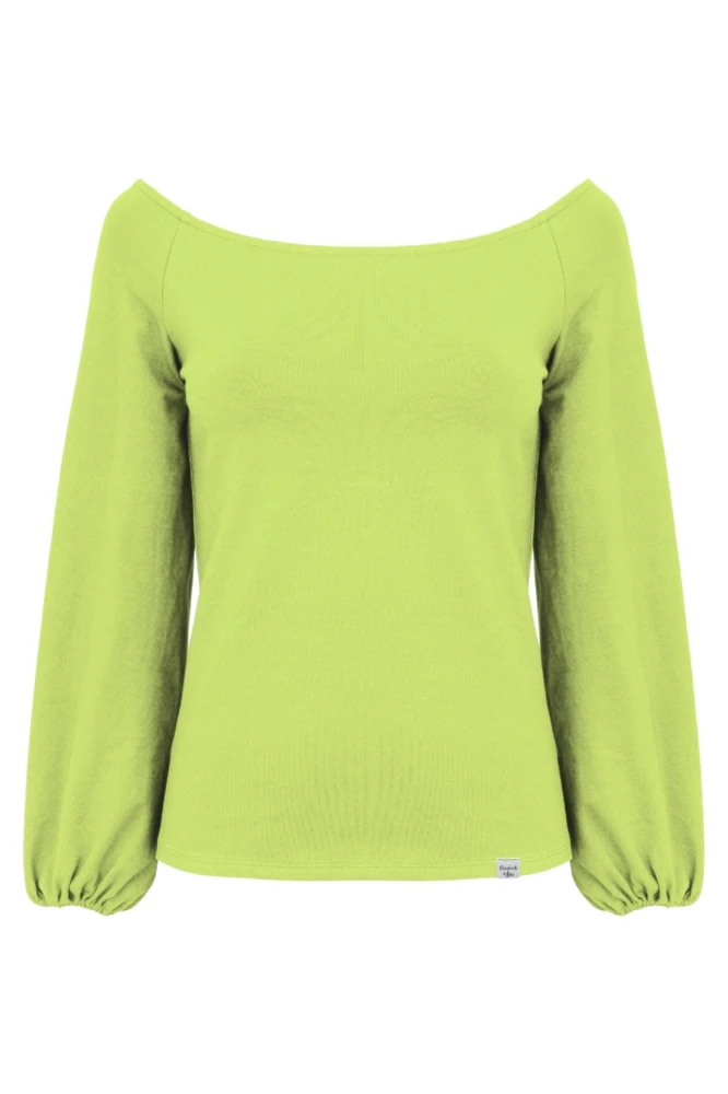 MORELLA z długimi rękawami Green Glow przód.jpg
