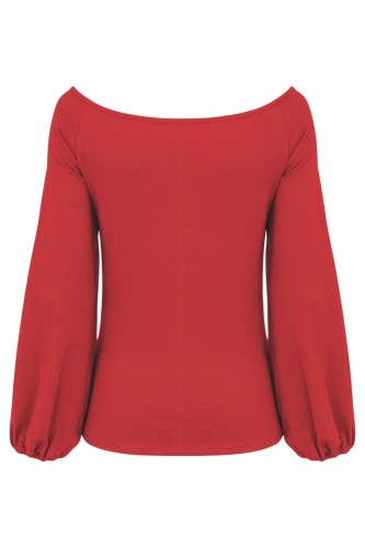 MORELLA z długimi rękawami Scarlet Sage tył.jpg