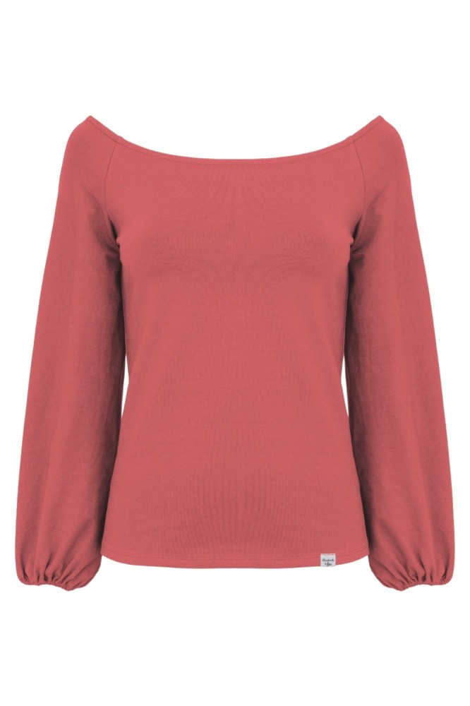 MORELLA z długimi rękawami Garnet Rose przód.jpg