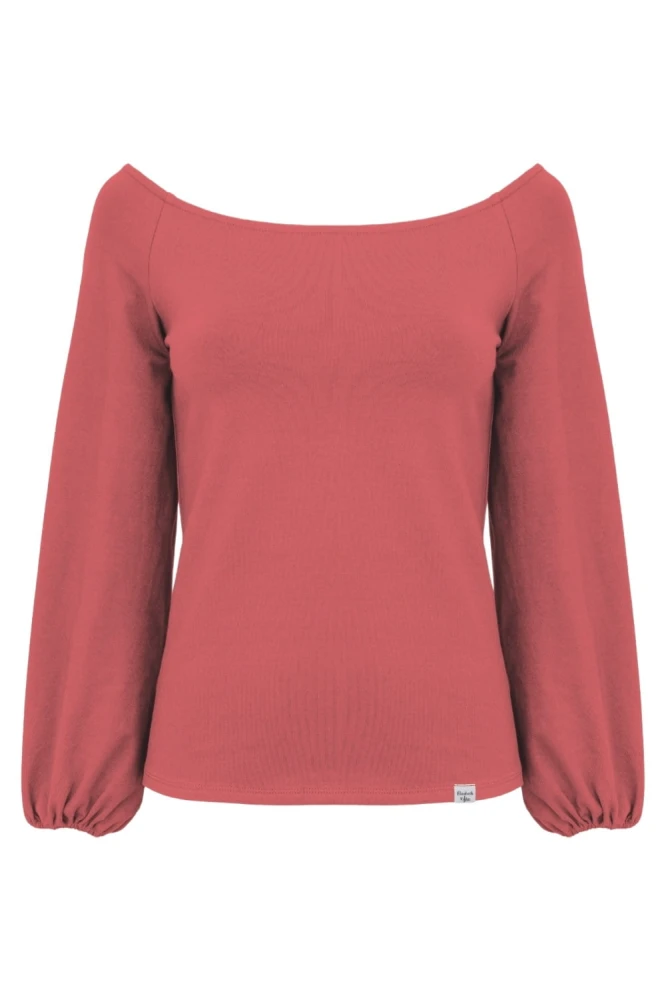 MORELLA z długimi rękawami Garnet Rose przód.jpg