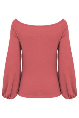 MORELLA z długimi rękawami Garnet Rose tył.jpg