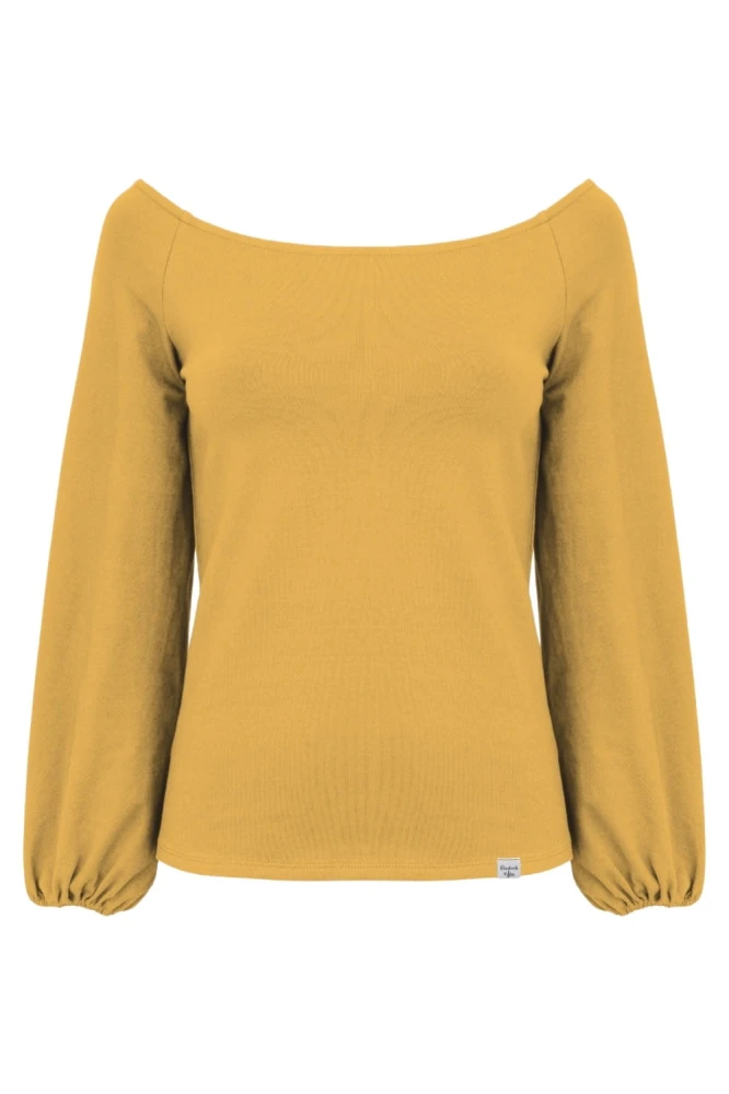 MORELLA z długimi rękawami Mineral Yellow przód.jpg