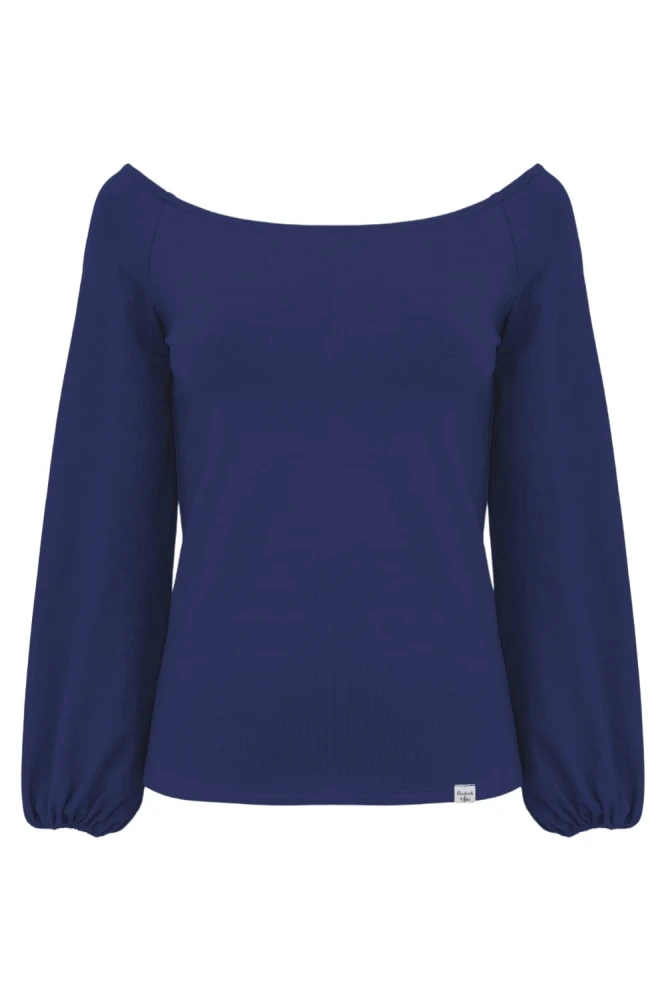 MORELLA z długimi rękawami Sodalite Blue przód.jpg