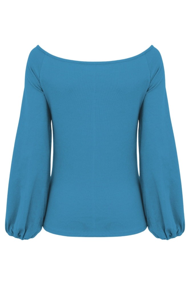MORELLA z długimi rękawami Vivid Blue tył.jpg