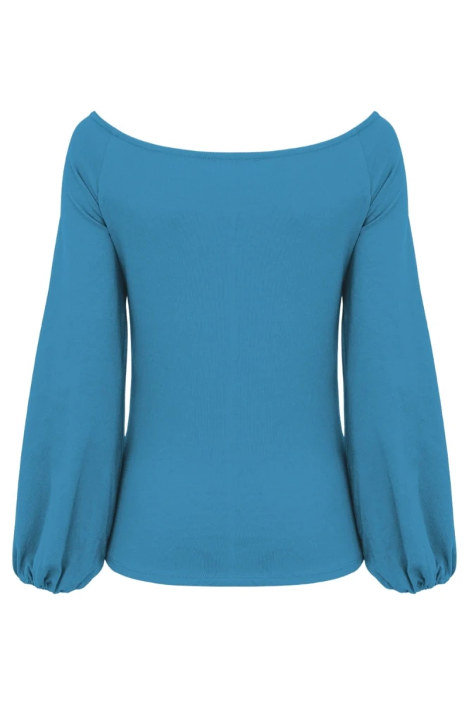 MORELLA z długimi rękawami Vivid Blue tył.jpg