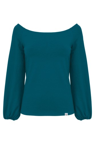 MORELLA z długimi rękawami Moroccan Blue przód.jpg