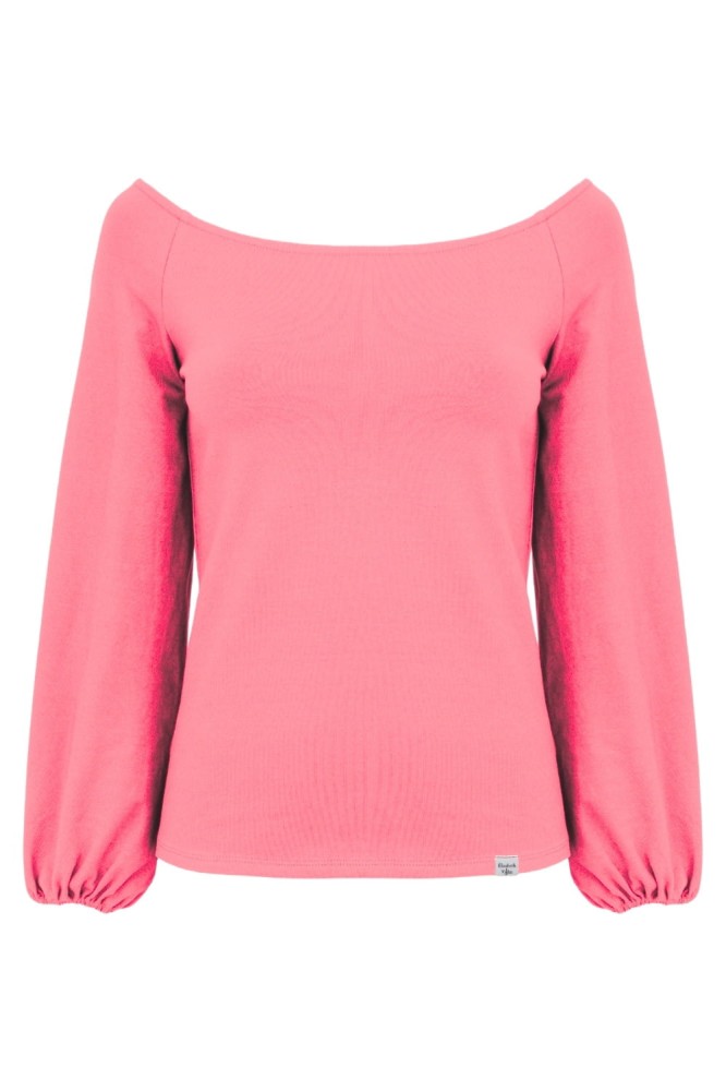 MORELLA z długimi rękawami Geranium Pink przód.jpg