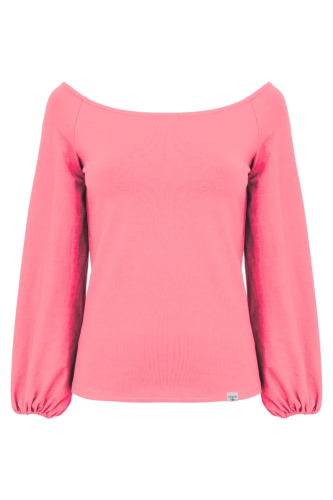 MORELLA z długimi rękawami Geranium Pink przód.jpg