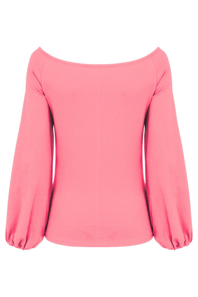 MORELLA z długimi rękawami Geranium Pink tył.jpg