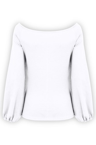 MORELLA z długimi rękawami Brilliant White tył.jpg