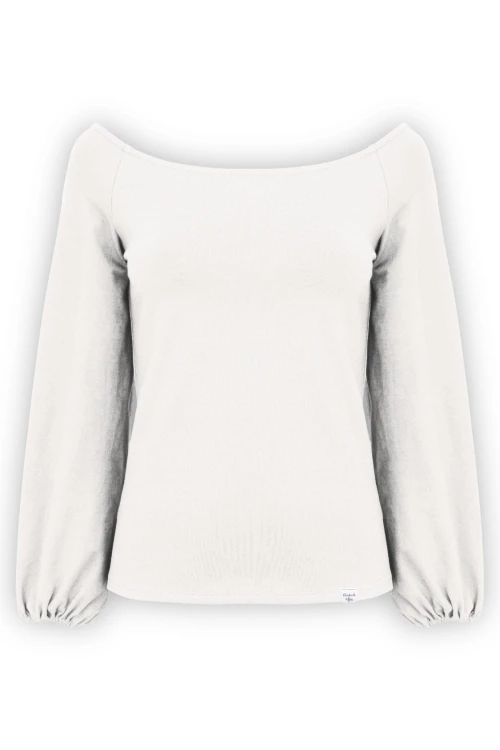 MORELLA z długimi rękawami Star White przód.jpg