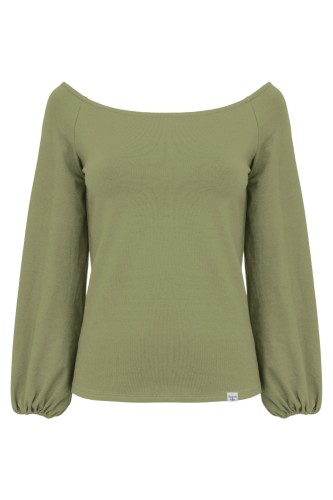 MORELLA z długimi rękawami Oil Green przód.jpg