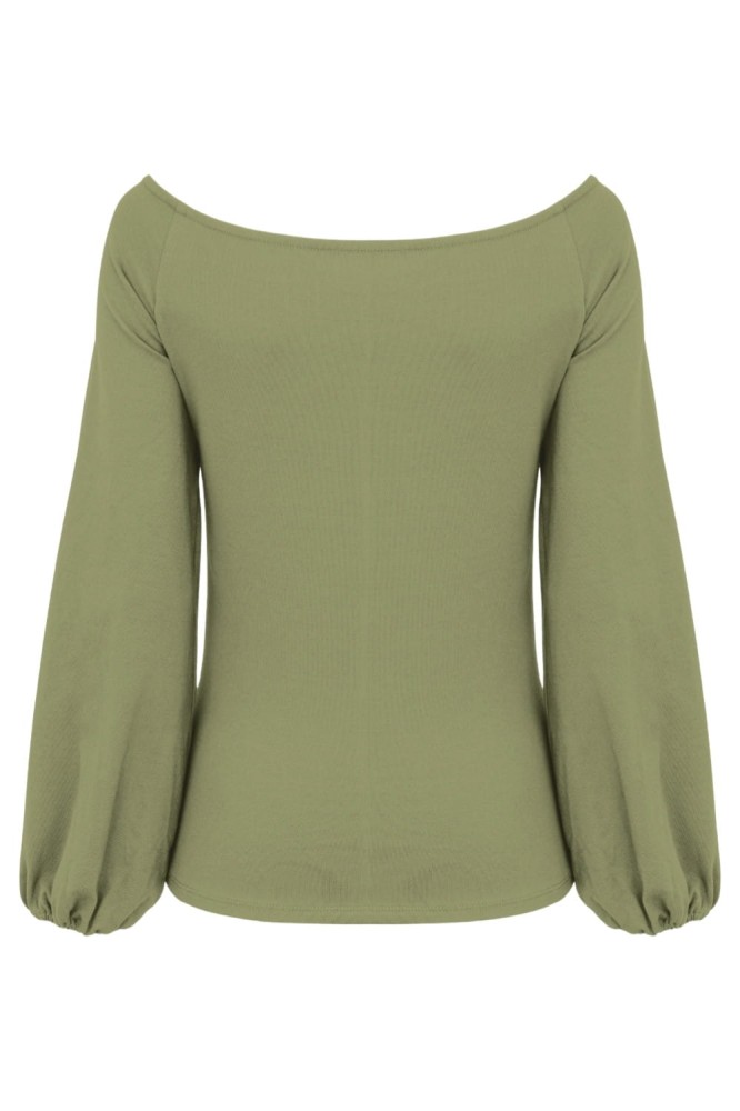 MORELLA z długimi rękawami Oil Green tył.jpg