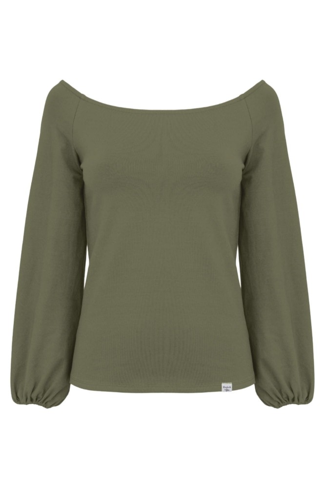 MORELLA z długimi rękawami Dusty Olive przód.jpg