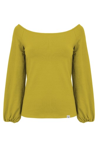 MORELLA z długimi rękawami Golden Olive przód.jpg