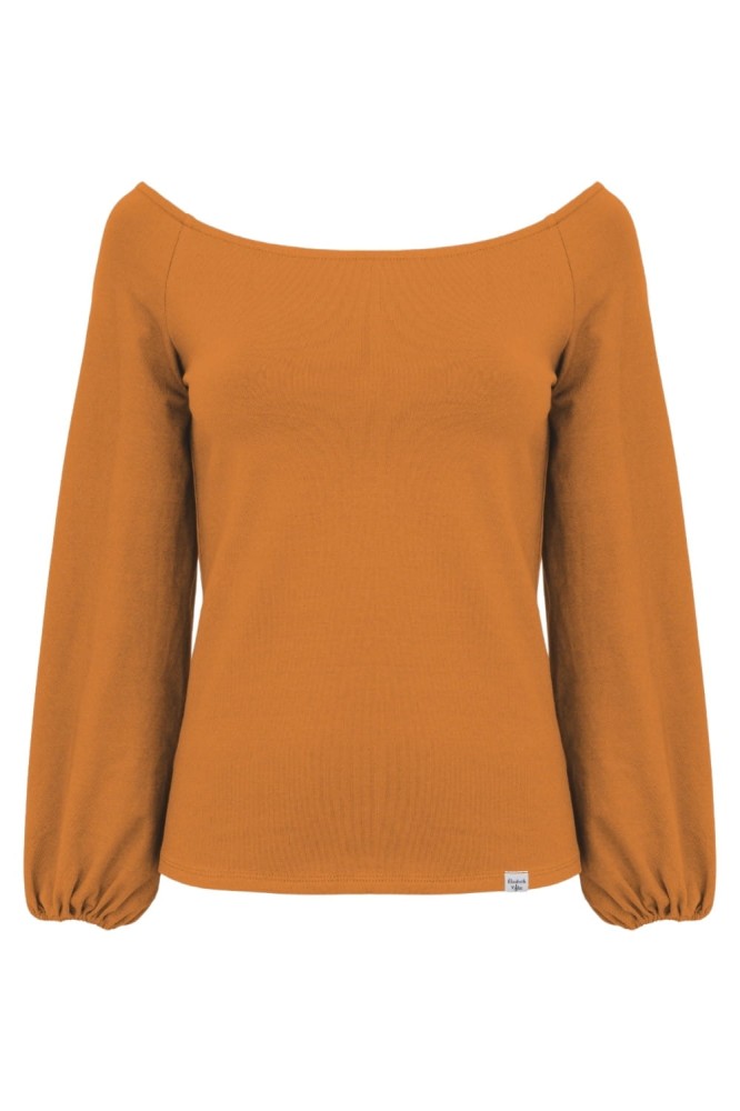 MORELLA z długimi rękawami Golden Ochre przód.jpg
