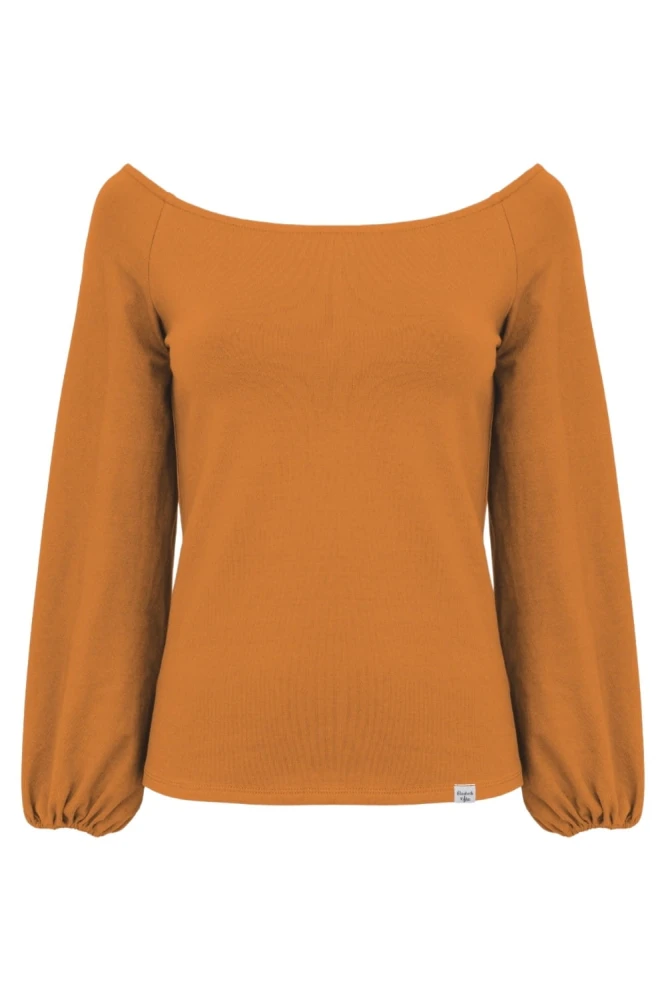 MORELLA z długimi rękawami Golden Ochre przód.jpg