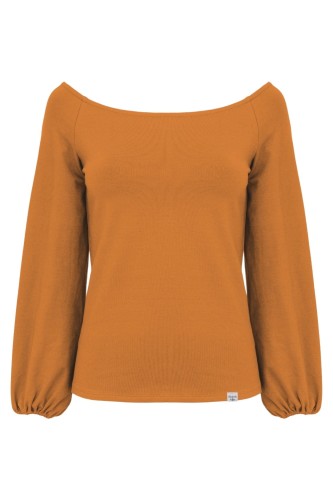 MORELLA z długimi rękawami Golden Ochre przód.jpg