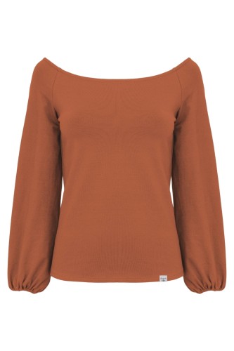 MORELLA z długimi rękawami Auburn przód.jpg