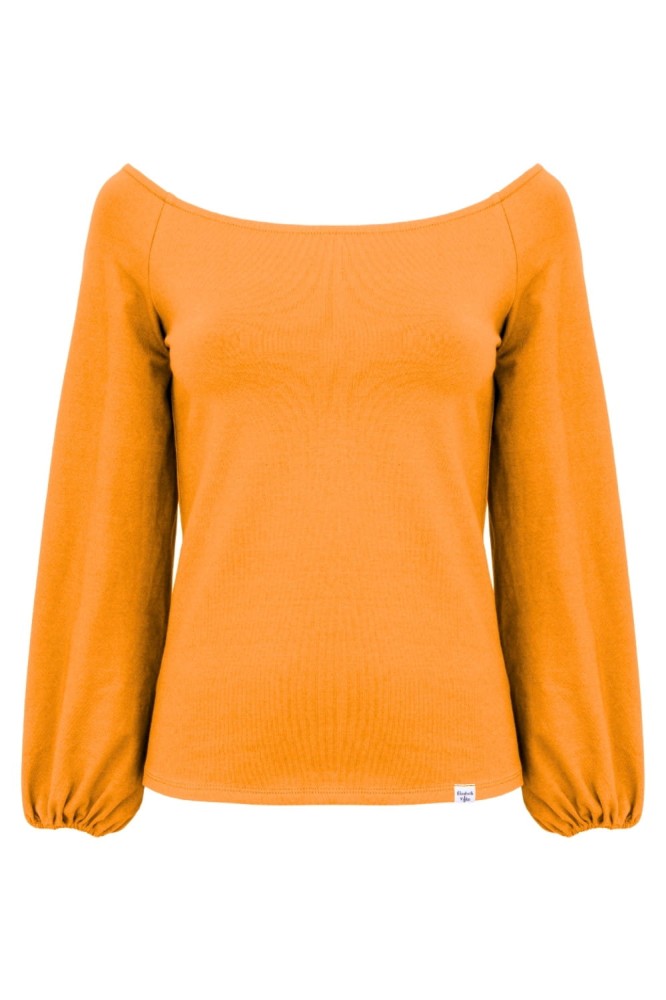 MORELLA z długimi rękawami Blazing Orange przód.jpg