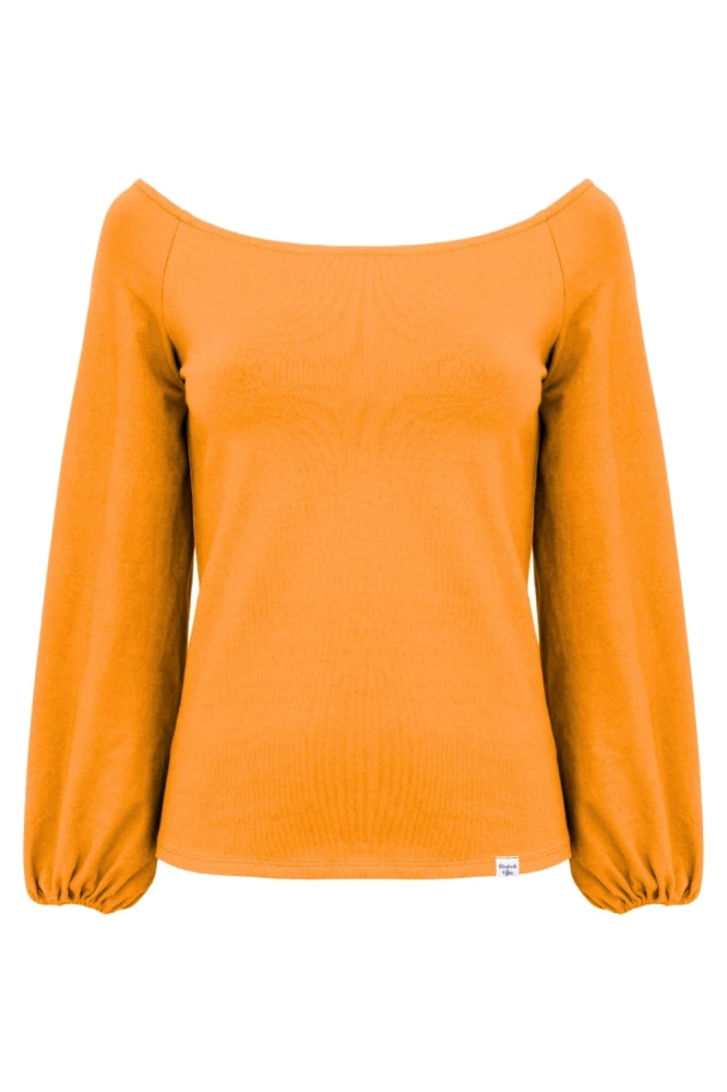 MORELLA z długimi rękawami Blazing Orange przód.jpg