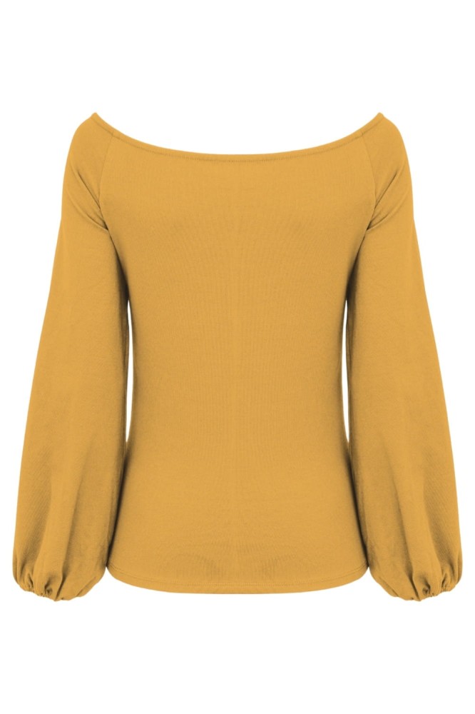 MORELLA z długimi rękawami Bright Gold tył.jpg