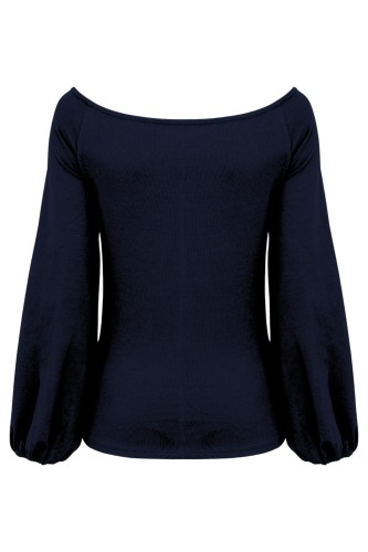 MORELLA z długimi rękawami Mediaval Blue tył.jpg