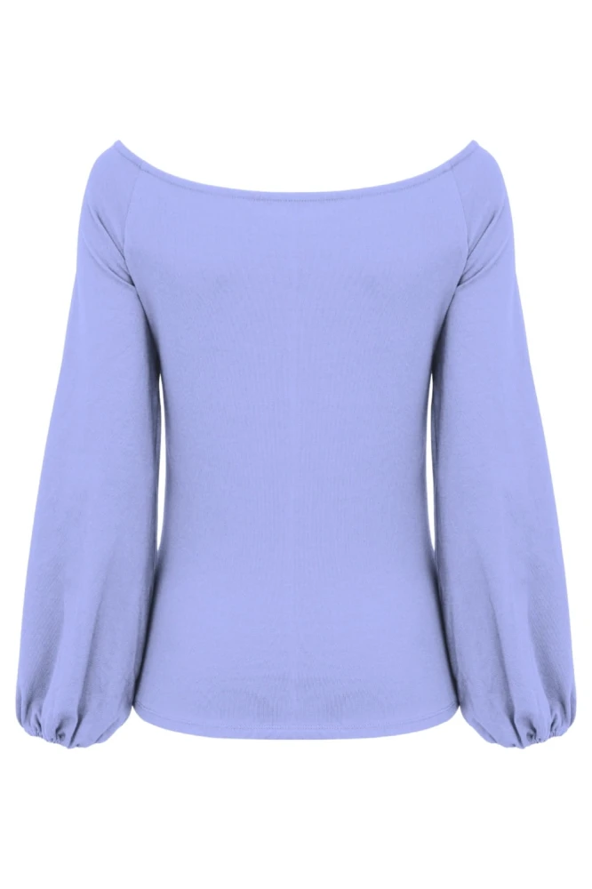 MORELLA z długimi rękawami Blue Bonnet tył.jpg