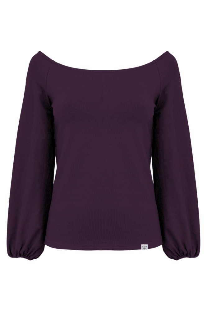 MORELLA z długimi rękawami Plum Purple przód.jpg