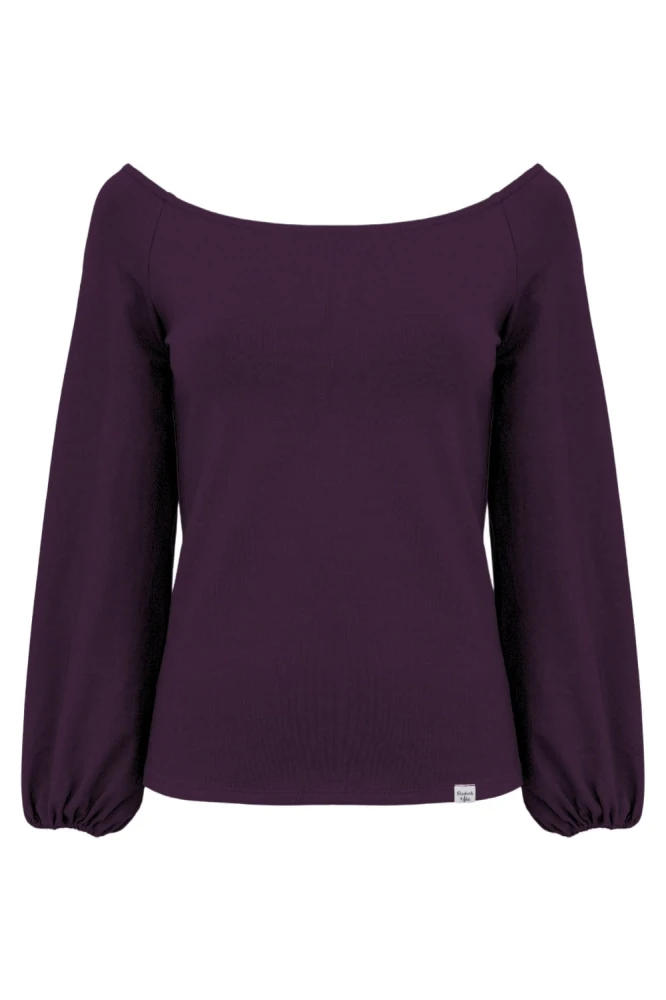 MORELLA z długimi rękawami Plum Purple przód.jpg