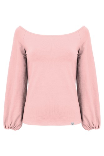 MORELLA z długimi rękawami Misty Rose przód.jpg