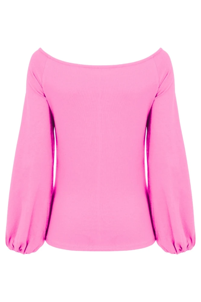 MORELLA z długimi rękawami Aurora Pink tył.jpg