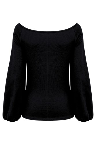 MORELLA z długimi rękawami Black tył.jpg