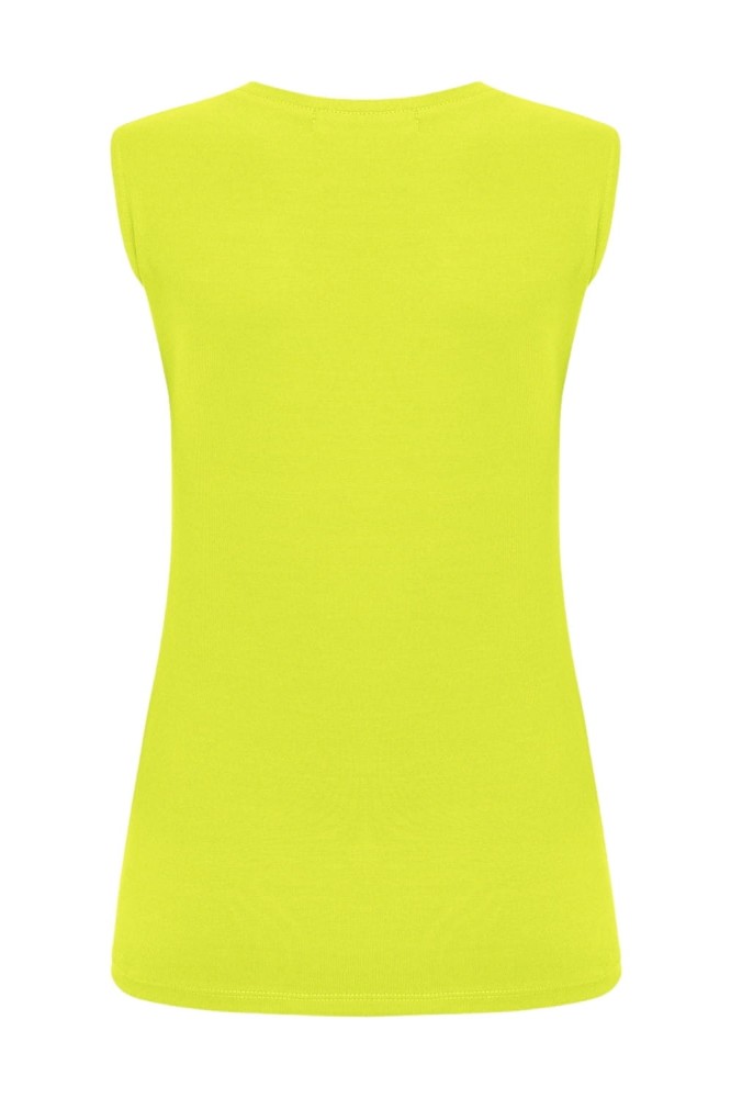 VERA bez rękawków Bright Chartreuse tył.jpg