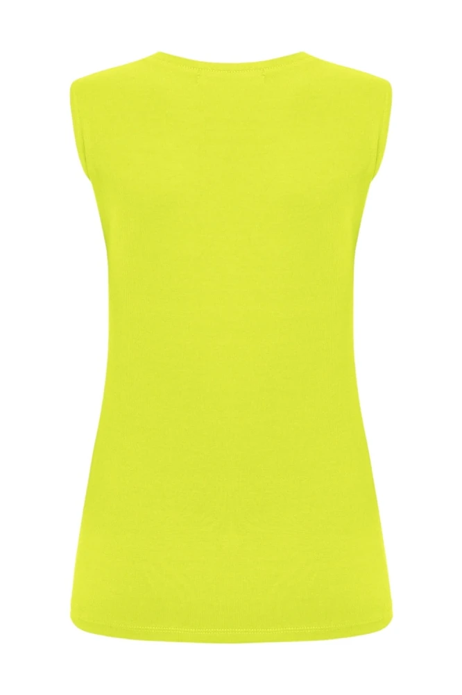 VERA bez rękawków Bright Chartreuse tył.jpg
