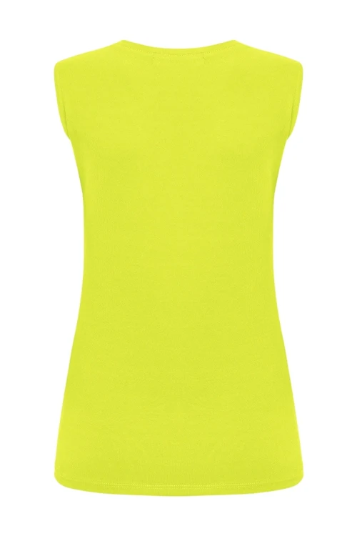 VERA bez rękawków Bright Chartreuse tył.jpg