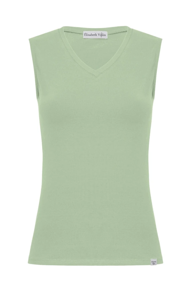 VERA bez rękawków Iceberg Green przód.jpg
