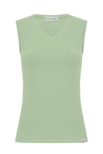 VERA bez rękawków Iceberg Green przód.jpg
